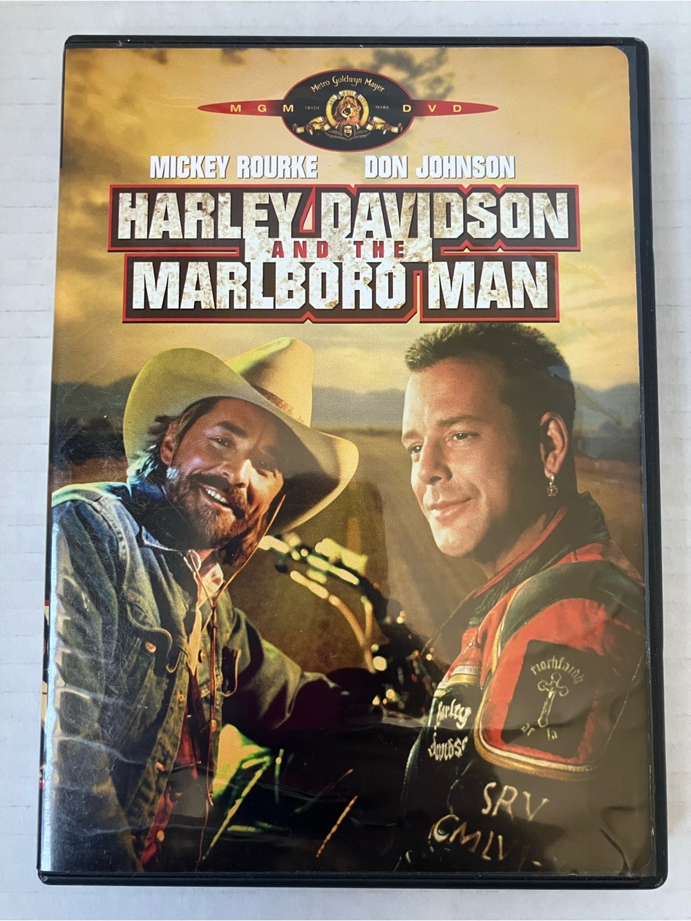 Harley-Davidson and the Marlboro Man DVD with Case Rated R 1991 Vintage Classic